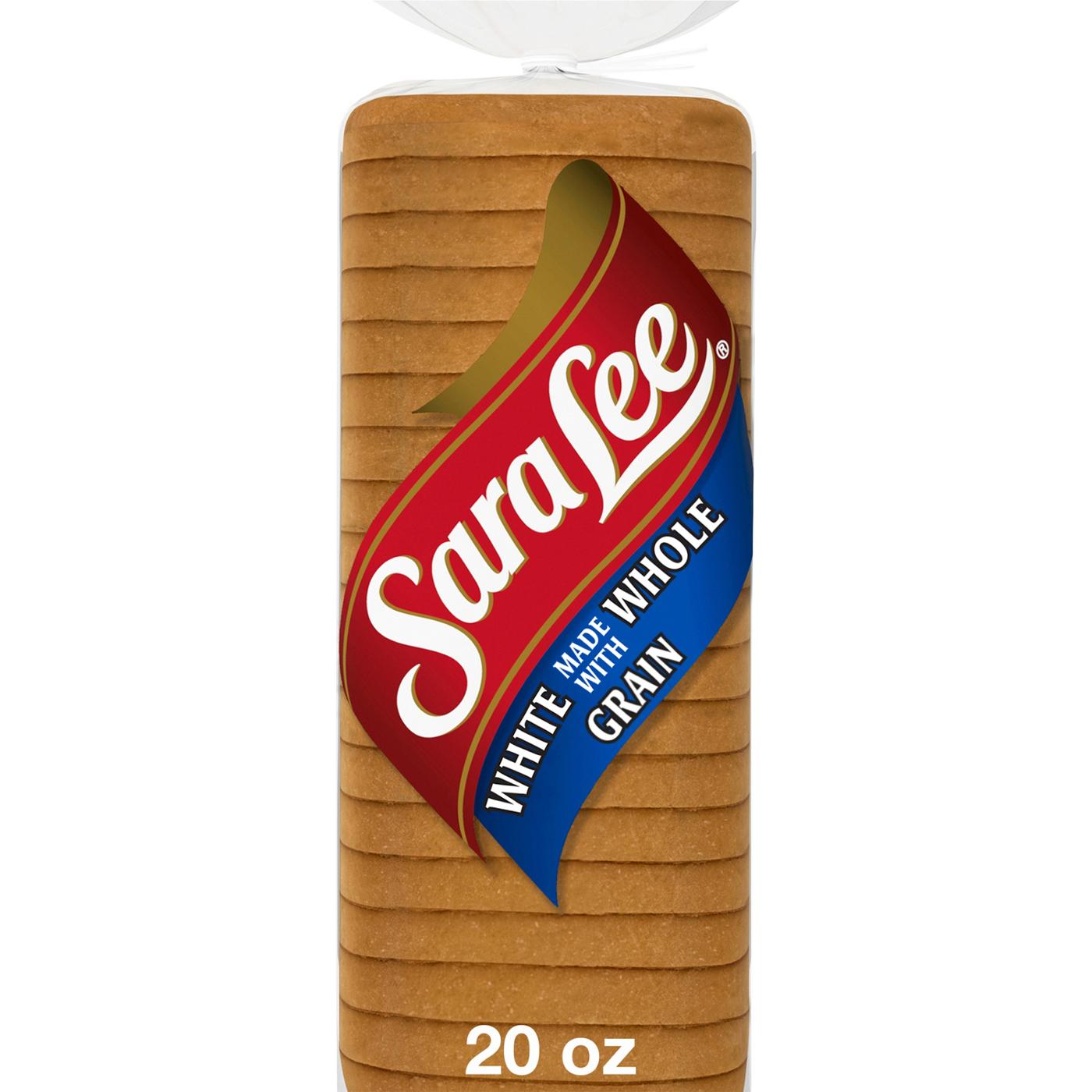 Sara Lee White made with Whole Grain Bread; image 1 of 3