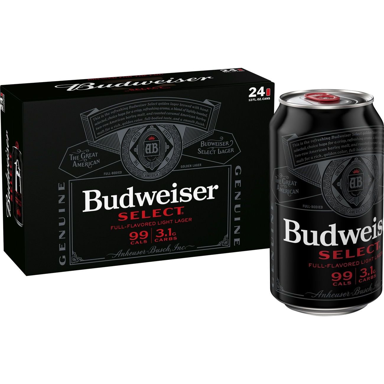 Budweiser Select Beer 12 oz Cans Shop Beer & Wine at HEB