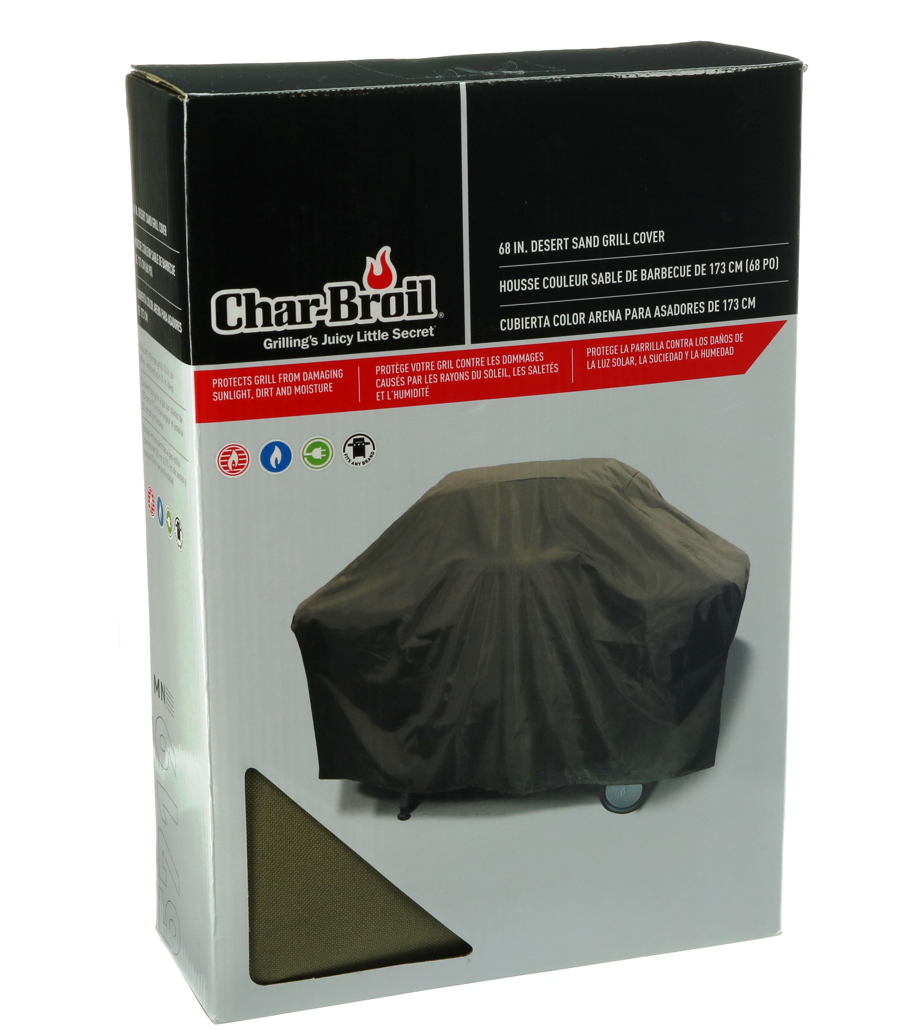 CharBroil Desert Sand 68 Inch Universal Grill Cover Shop Grill