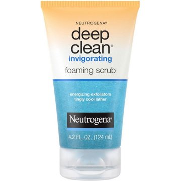 Neutrogena Deep Clean Invigorating Foaming Scrub, 4.2 oz