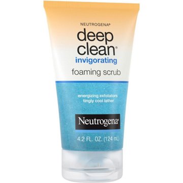 Neutrogena Deep Clean Invigorating Foaming Scrub, 4.2 oz