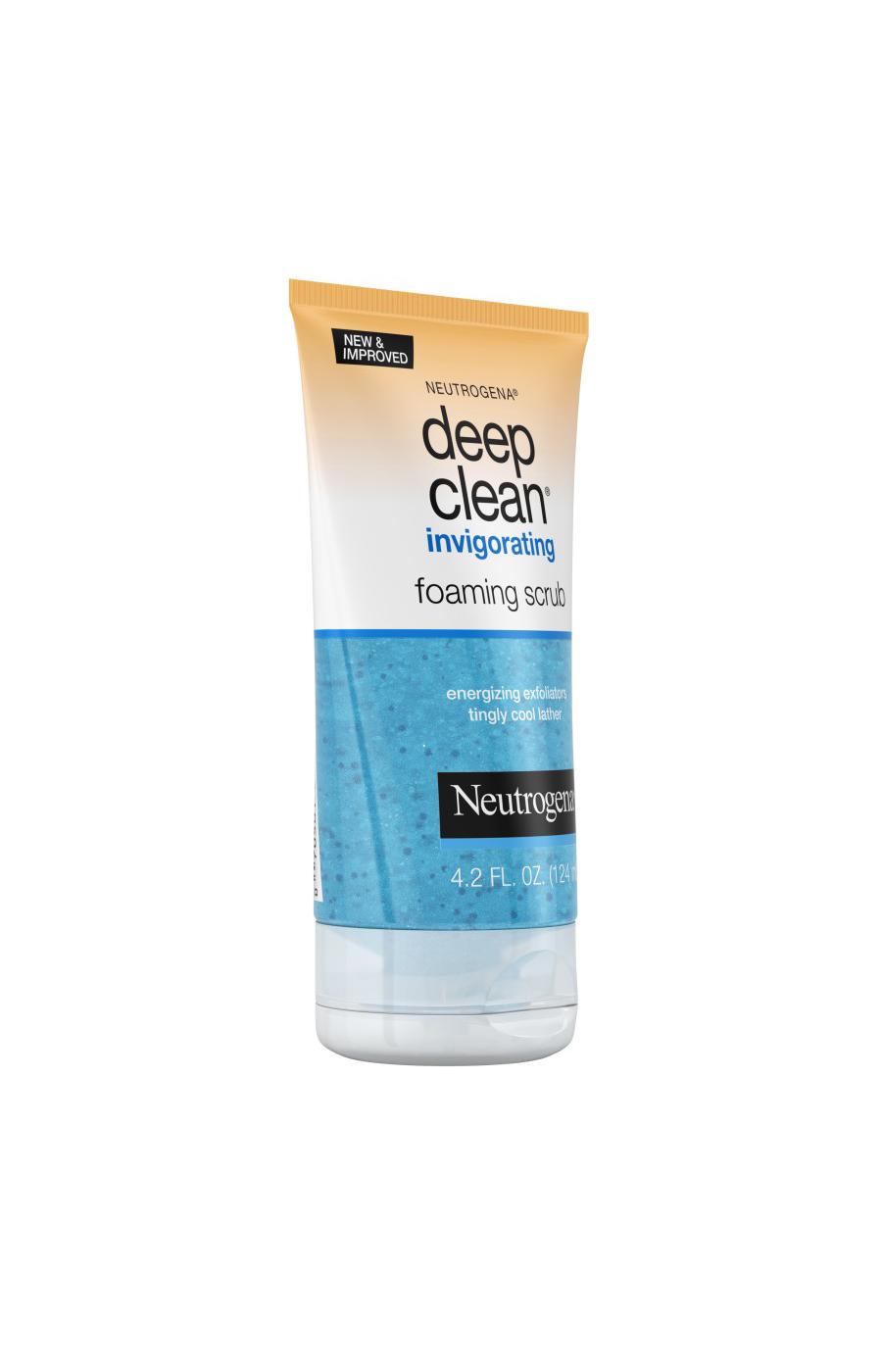 Neutrogena Deep Clean Invigorating Foaming Scrub; image 3 of 8