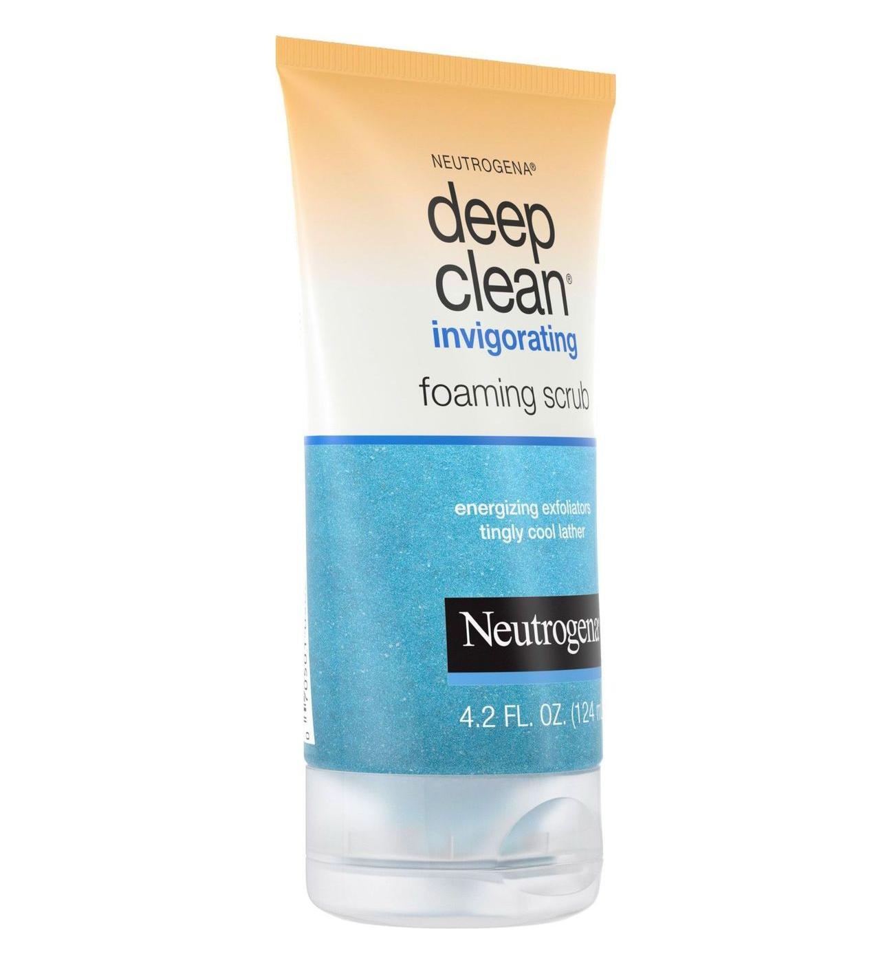 Neutrogena Deep Clean Invigorating Foaming Scrub; image 4 of 4