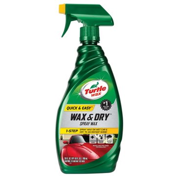 Turtle Wax Quick & Easy Wax & Dry Spray Wax, 26 oz