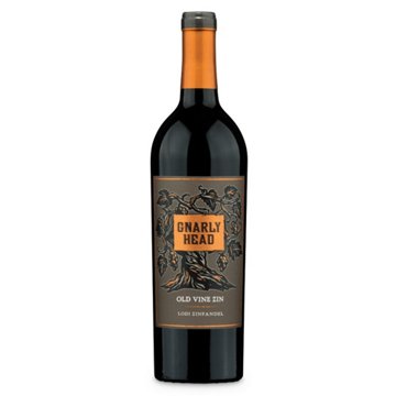 Gnarly Head Old Vine Zinfandel California Red Wine, 750 mL