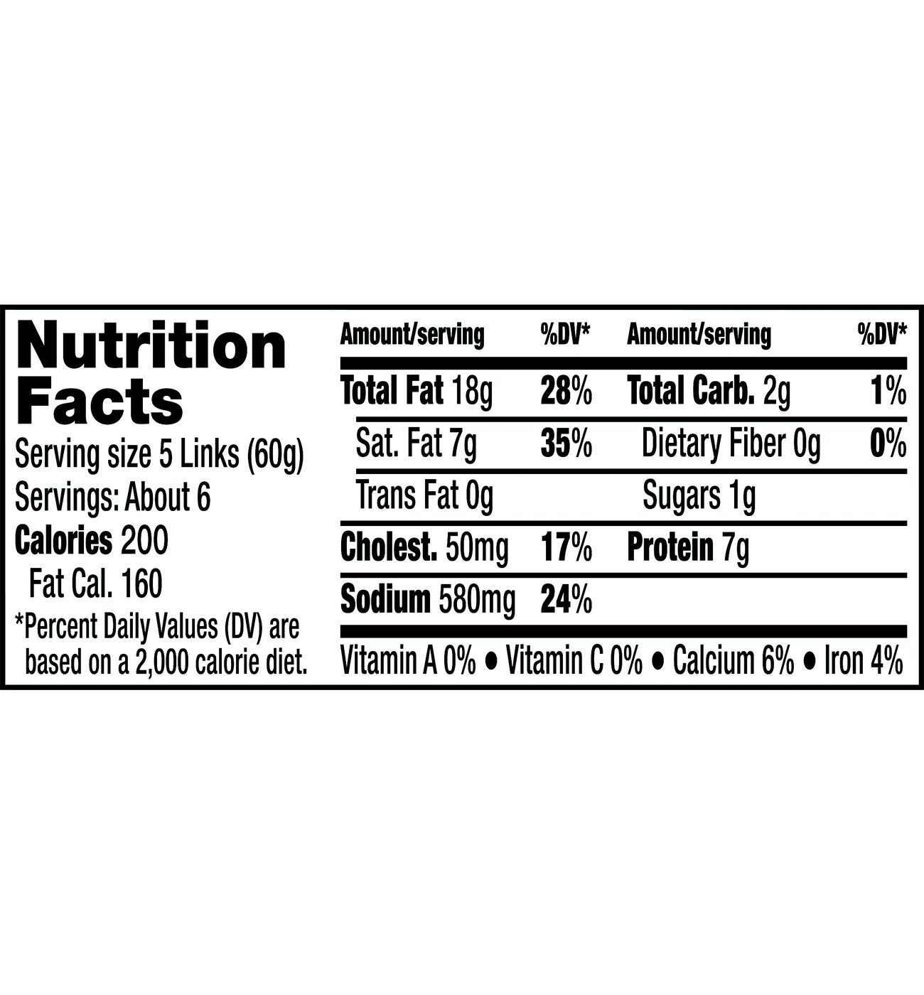 Hillshire Farm Cheddar Lit'l Smokies Smoked Cocktail Sausages; image 3 of 4