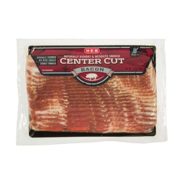 H-E-B Original Center Cut Bacon, 12 oz