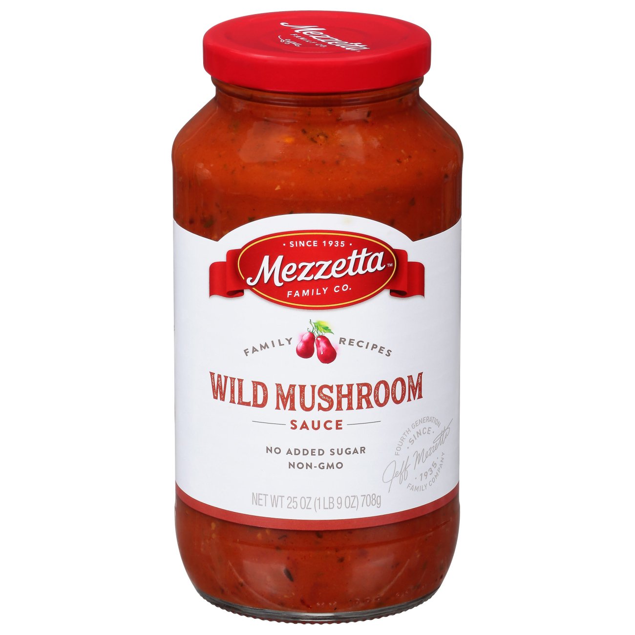 Mezzetta Napa Valley Bistro Porcini & Portabella Mushroom Pasta Sauce