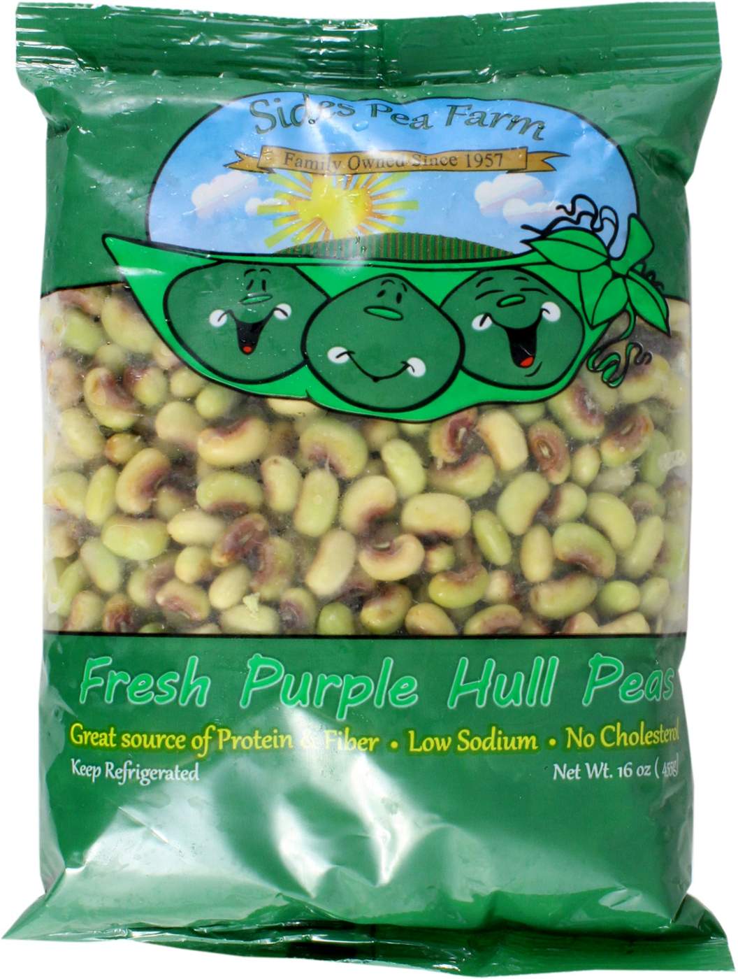 Fresh Shelled Purple Hull Peas; image 1 of 2