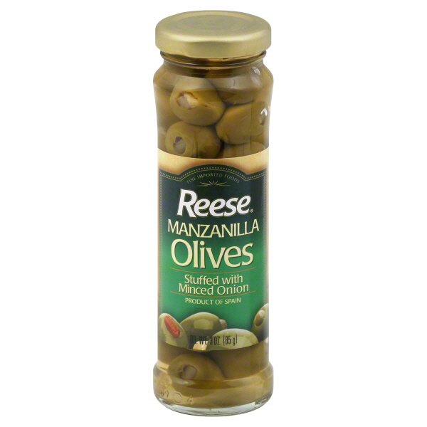 Reese Manzanilla Olives Stuffed With Minced Onion Shop Canned & Dried