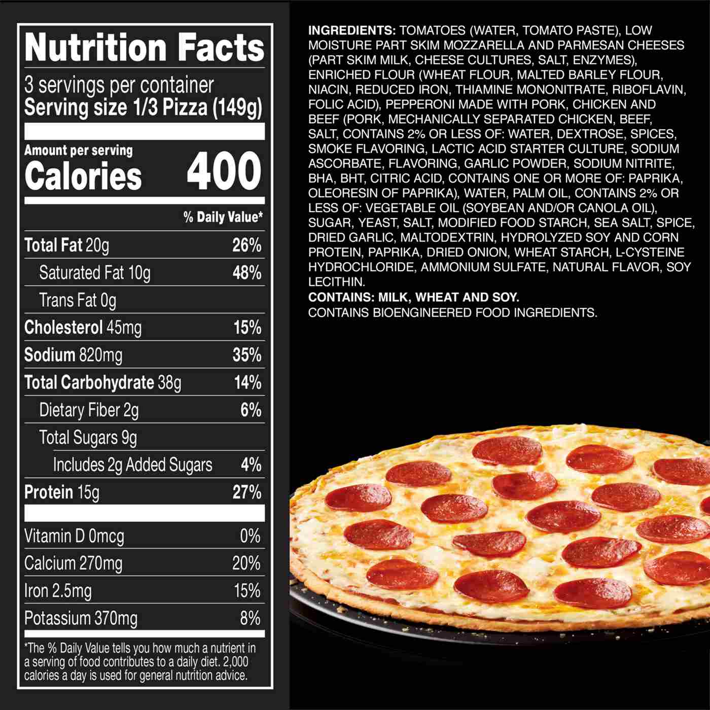Red Baron Pepperoni Thin Crust Frozen Pizza; image 10 of 10