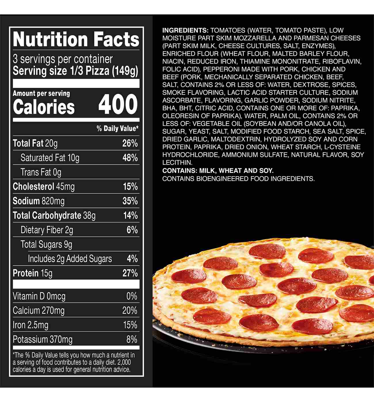 Red Baron Pepperoni Thin Crust Frozen Pizza; image 4 of 7