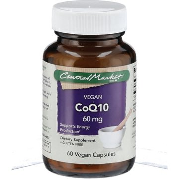 Central Market CoQ10 60mg Vegan Capsules, 60 ct