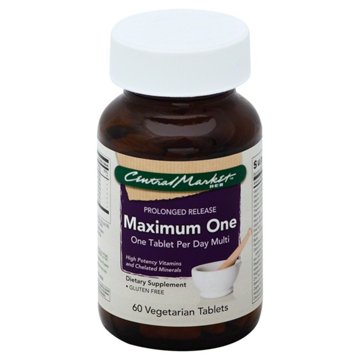 Central Market Maximum One Vegetarian Tablets, 60 ct