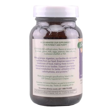 Central Market Enzyme Capules, 100 ct