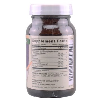 Central Market Enzyme Capules, 100 ct