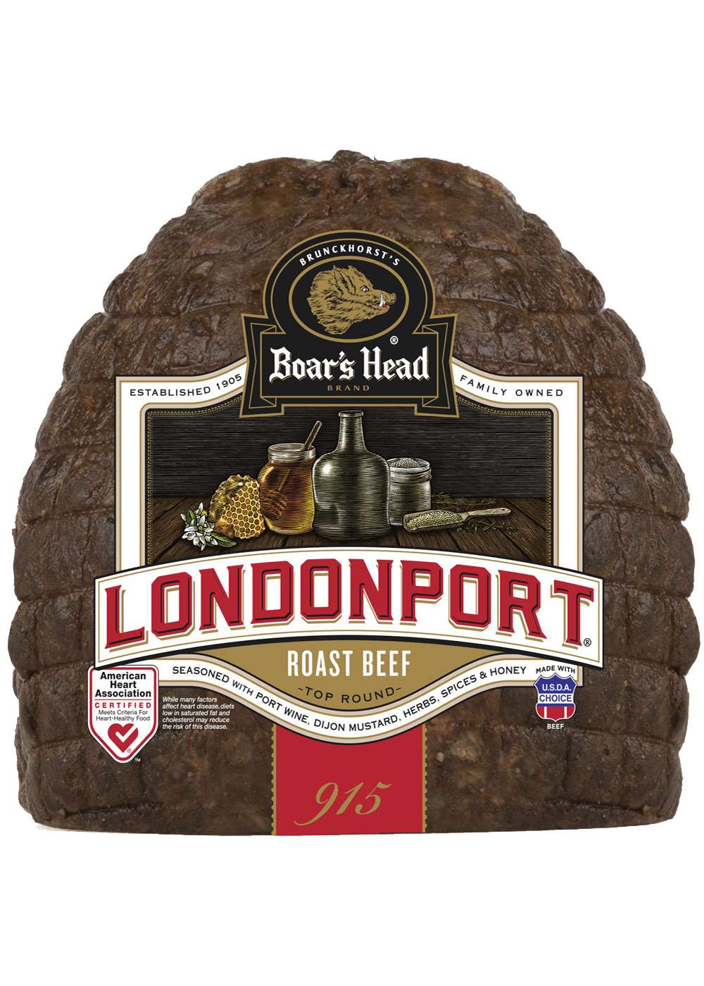 Boar's Head Londonport Top Round Roast Beef, Custom Sliced; image 1 of 2