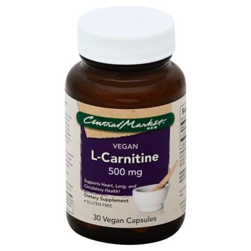 Central Market L-Carnitine 500mg Capsules