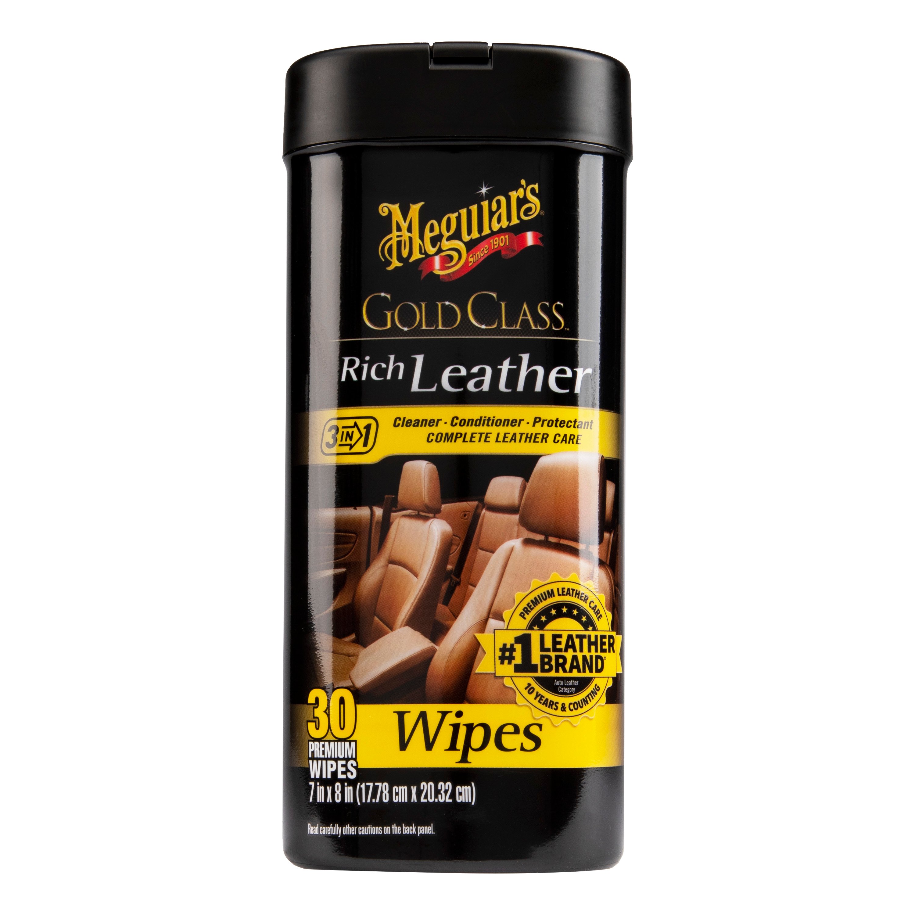 Meguiar's Gold Class Rich Leather Cleaner & Conditioner Wipes - Shop  Automotive Cleaners at H-E-B