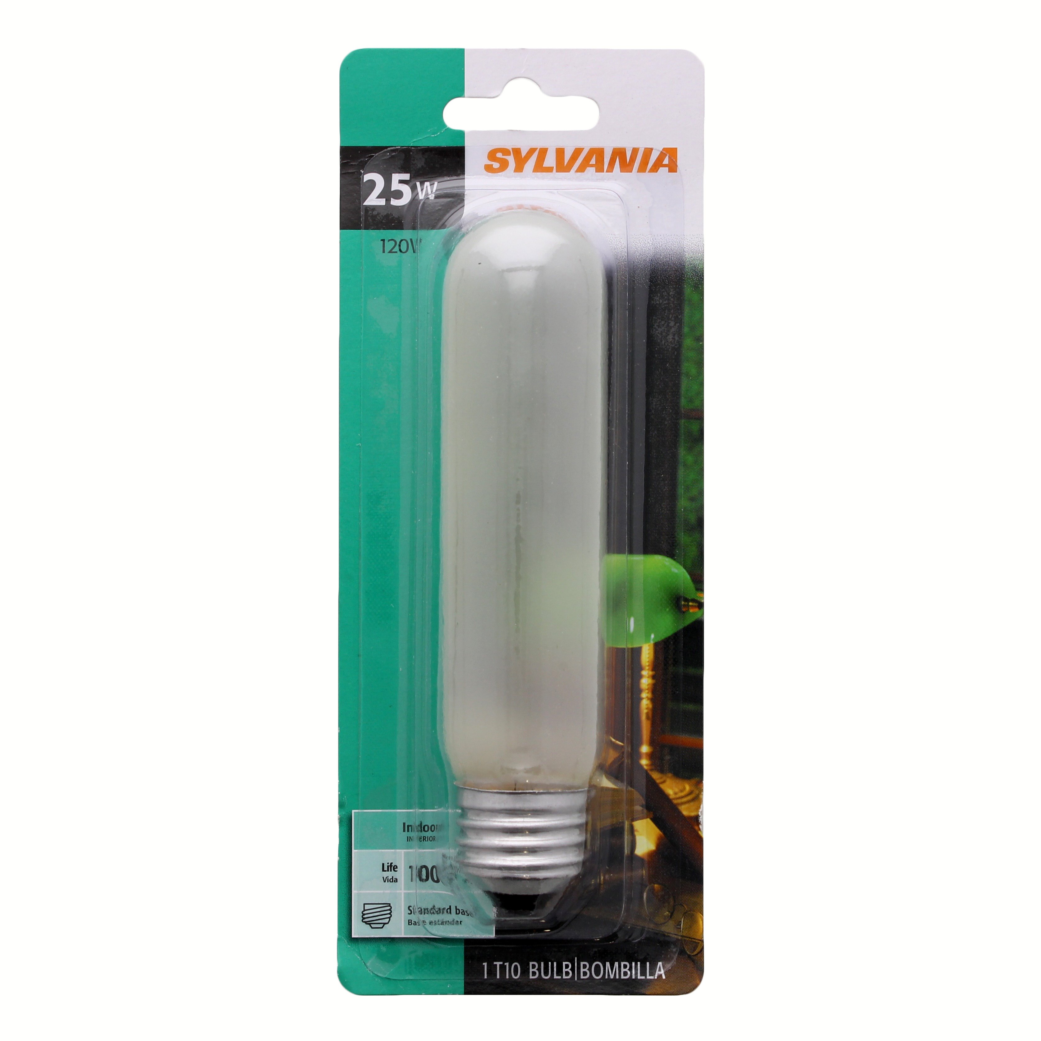 Sylvania 25W Frosted Tube Bulb T10 Shop Light Bulbs at HEB
