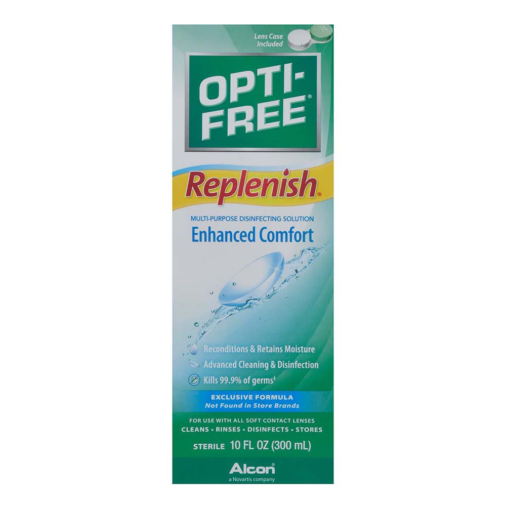 OPTIFREE Replenish MultiPurpose Disinfecting Solution Shop Contact