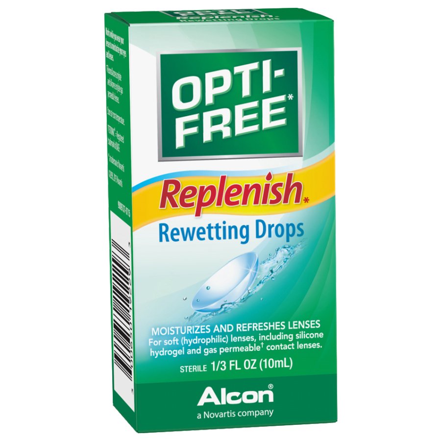 OPTI FREE Replenish Rewetting Drops Shop Eye Drops Lubricants at H E B
