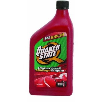 Quaker State 10W30 Higher Mileage Engine Motor Oil Shop Patio