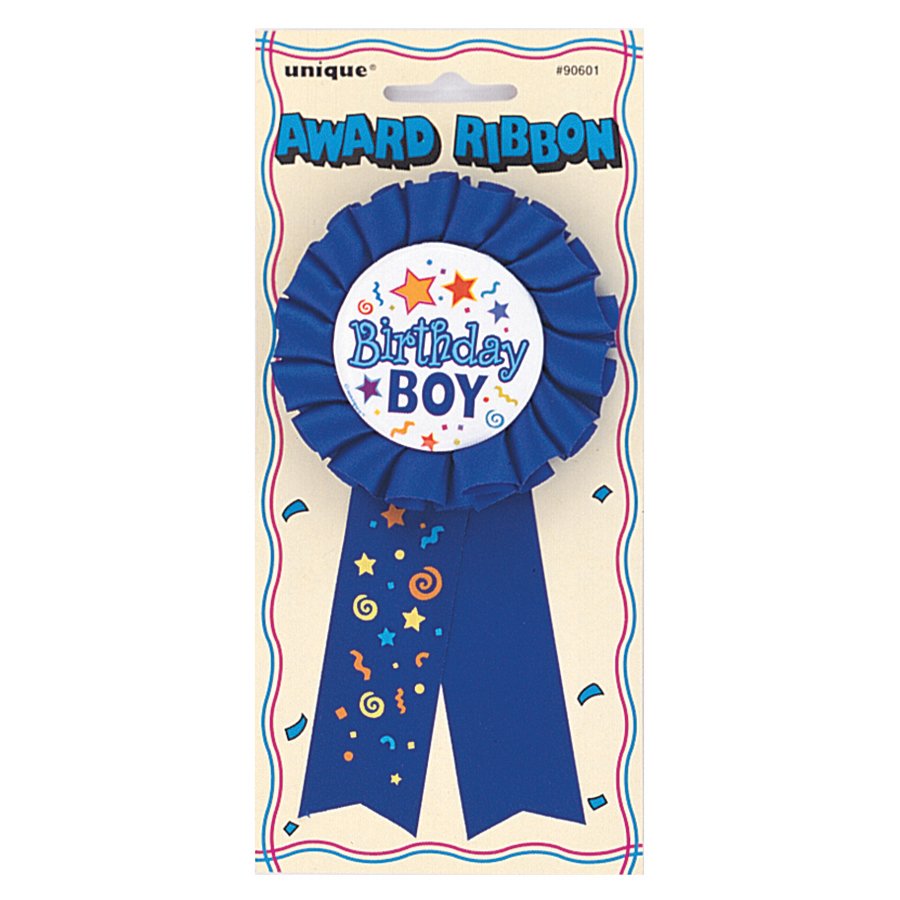 Birthday Boy Award Ribbon