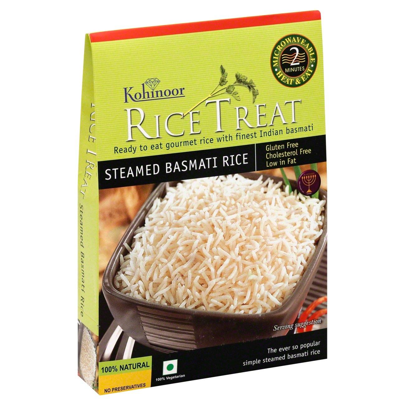 Kohinoor Rice Treat Steamed Basmati Rice Shop Rice & Grains at HEB