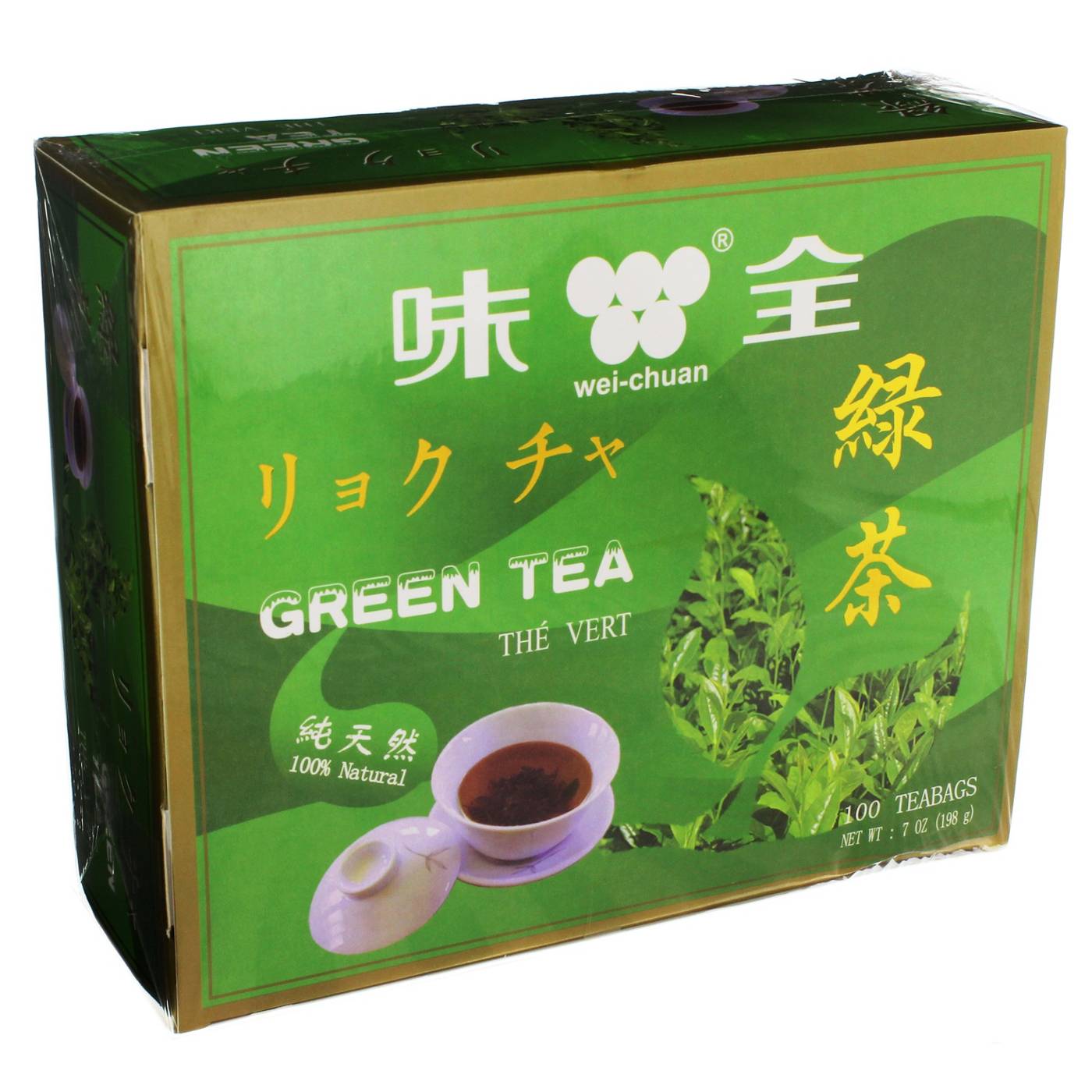 Wei-Chuan Japanese Green Tea Bags; image 1 of 2