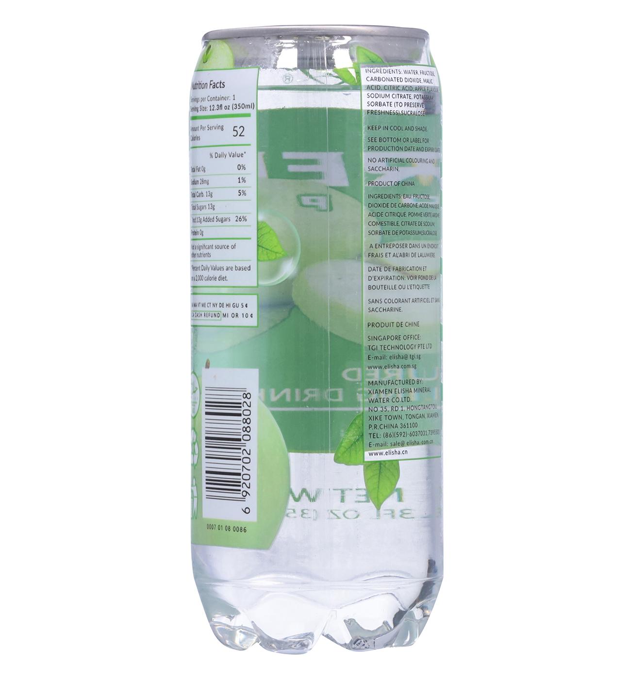 Elisha Flavored Sparkling Drink - Green Apple; image 4 of 4