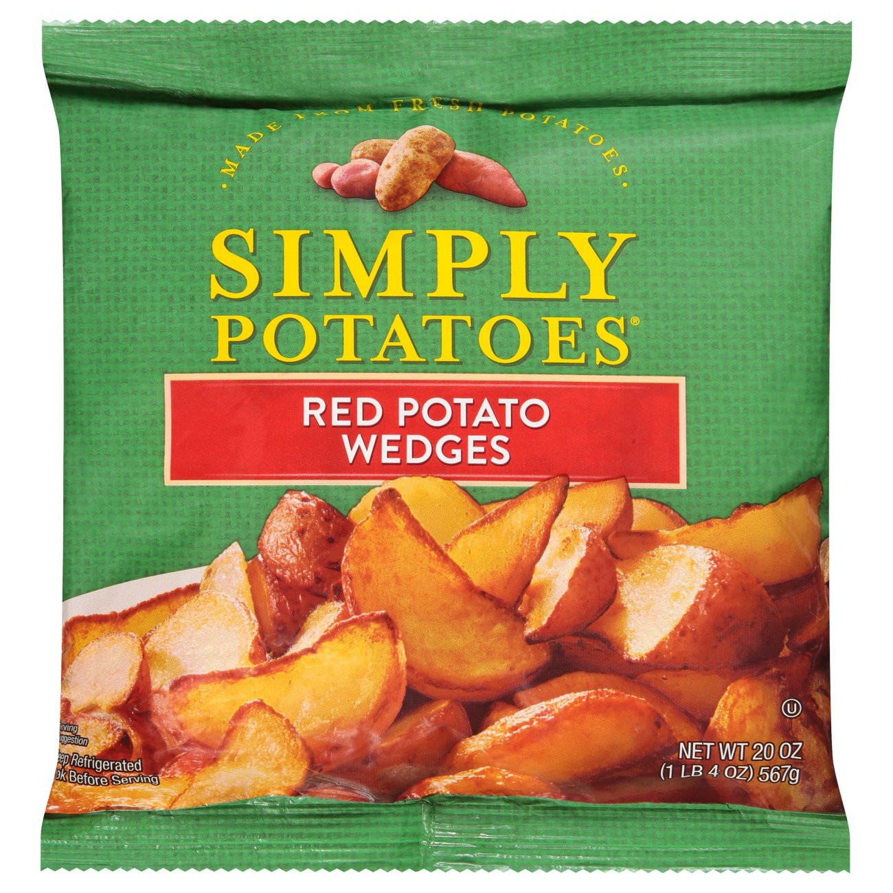 Simply Potatoes Red Potato Wedges Shop Potatoes & carrots at HEB