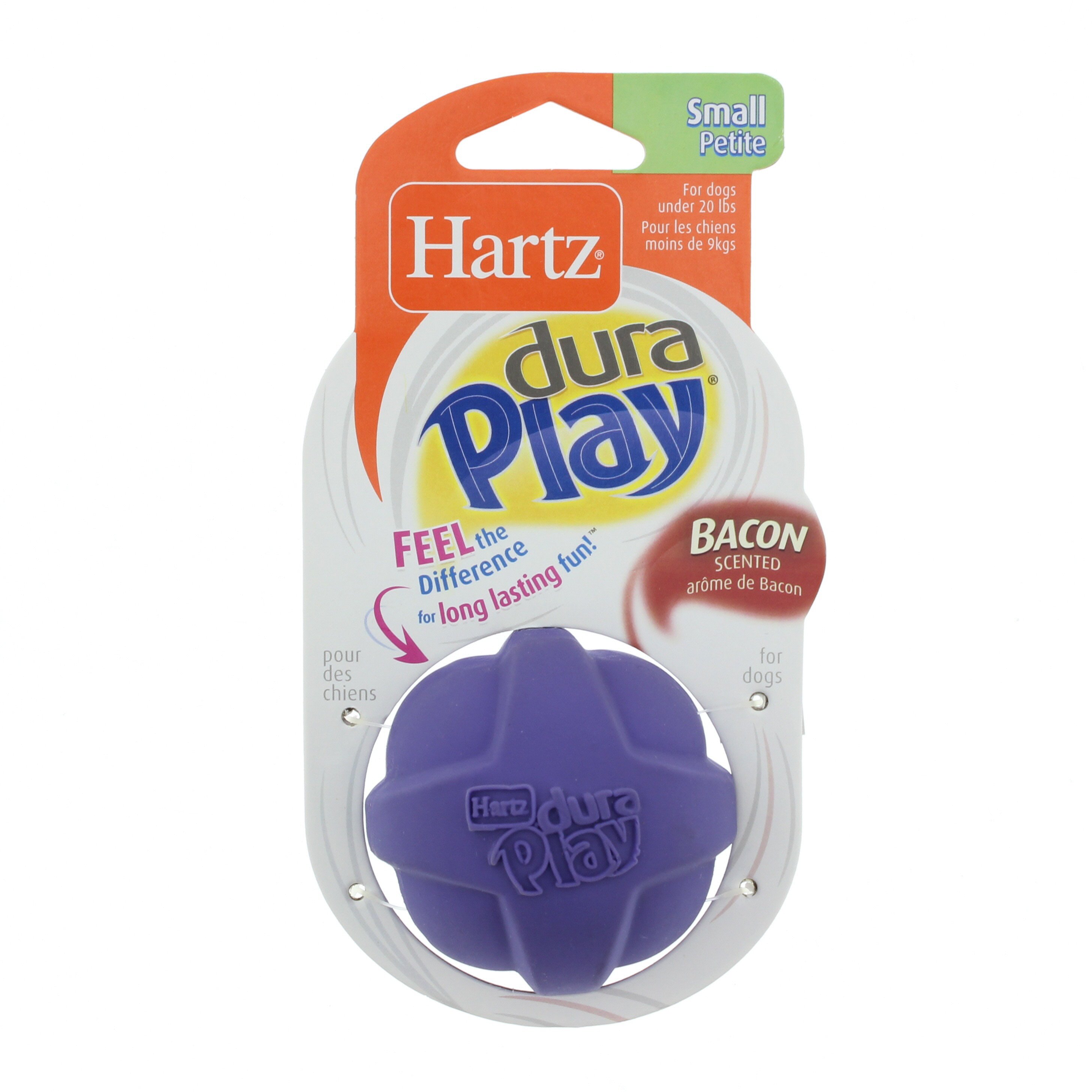 Hartz Rubber Ball with Bell for Tiny Dogs 1 ea 