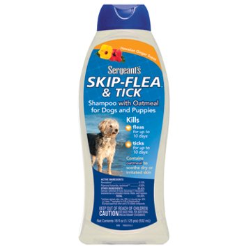 Sergeant's Skip-Flea & Tick Hawaiian Ginger Scent Dog Shampoo, 18 oz