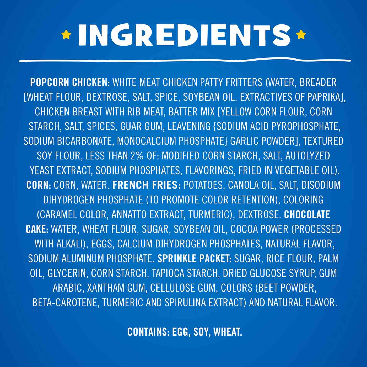 Kid Cuisine Popcorn Chicken Frozen Meal; image 3 of 7