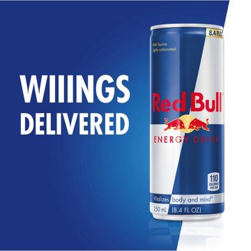 Red Bull Energy Drink 12 pk Cans, 8.4 oz