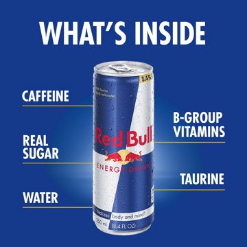 Red Bull Energy Drink 12 pk Cans, 8.4 oz