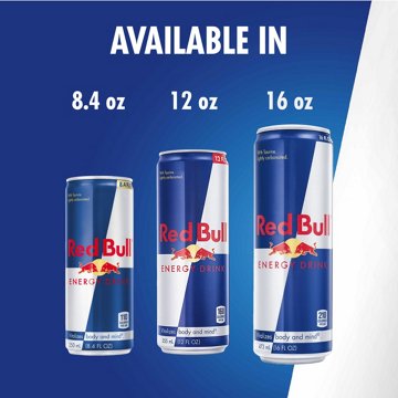Red Bull Energy Drink 12 pk Cans, 8.4 oz