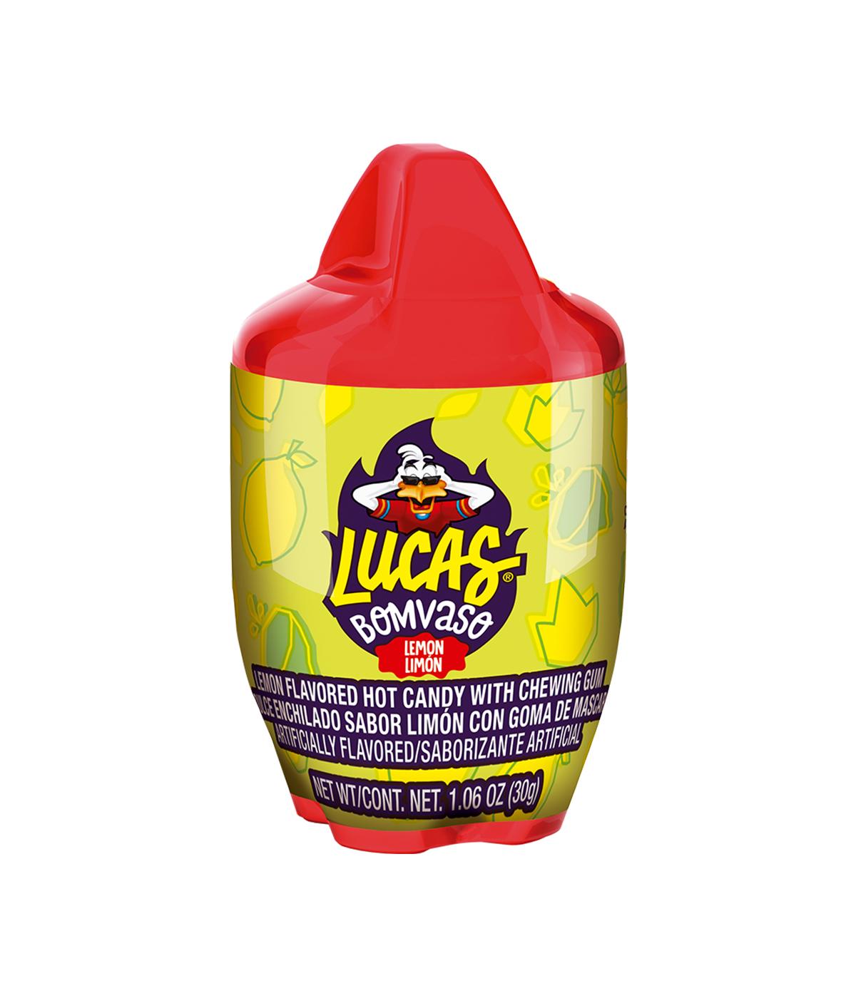 Lucas Bomvaso Lemon Candy with Chewing Gum; image 1 of 3