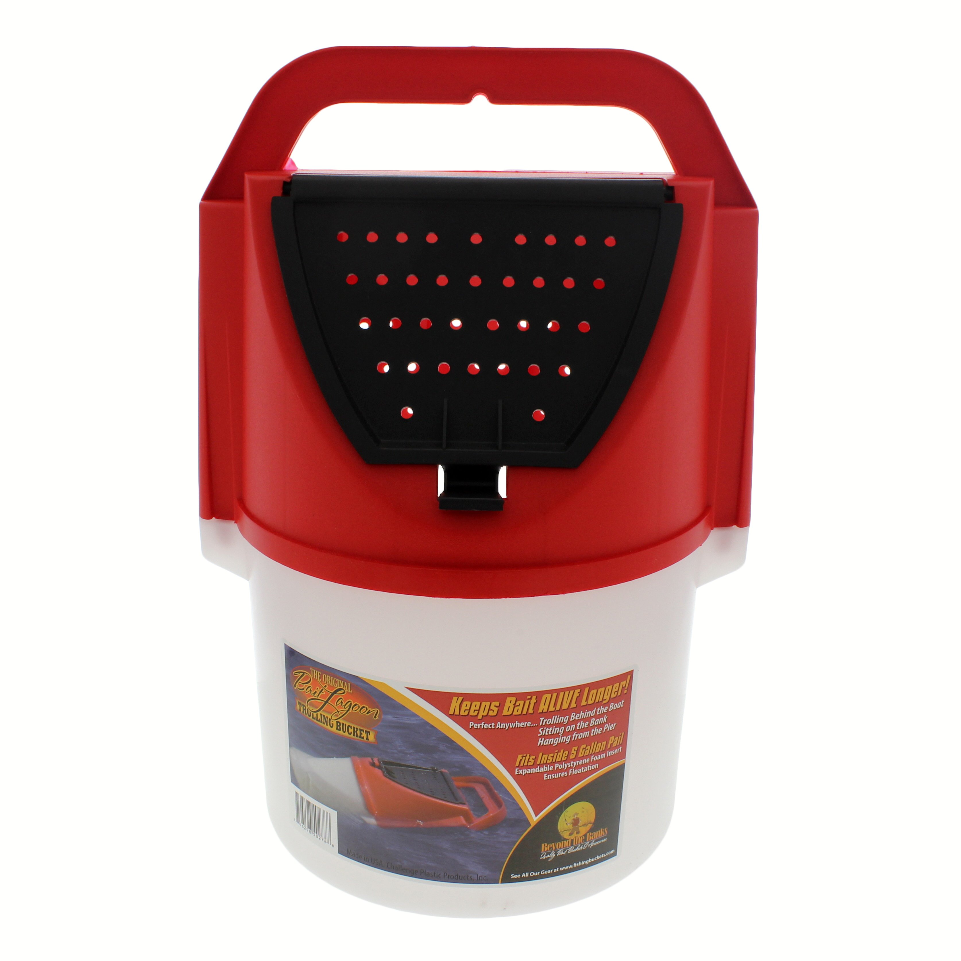 Challenge Plastic Products Bait Lagoon 8 QT Trolling Bucket Shop