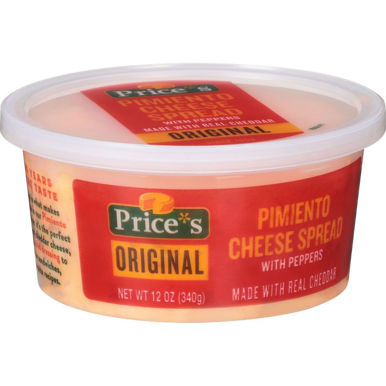 Price's Pimiento Cheese Spread Original Shop Cheese at HEB