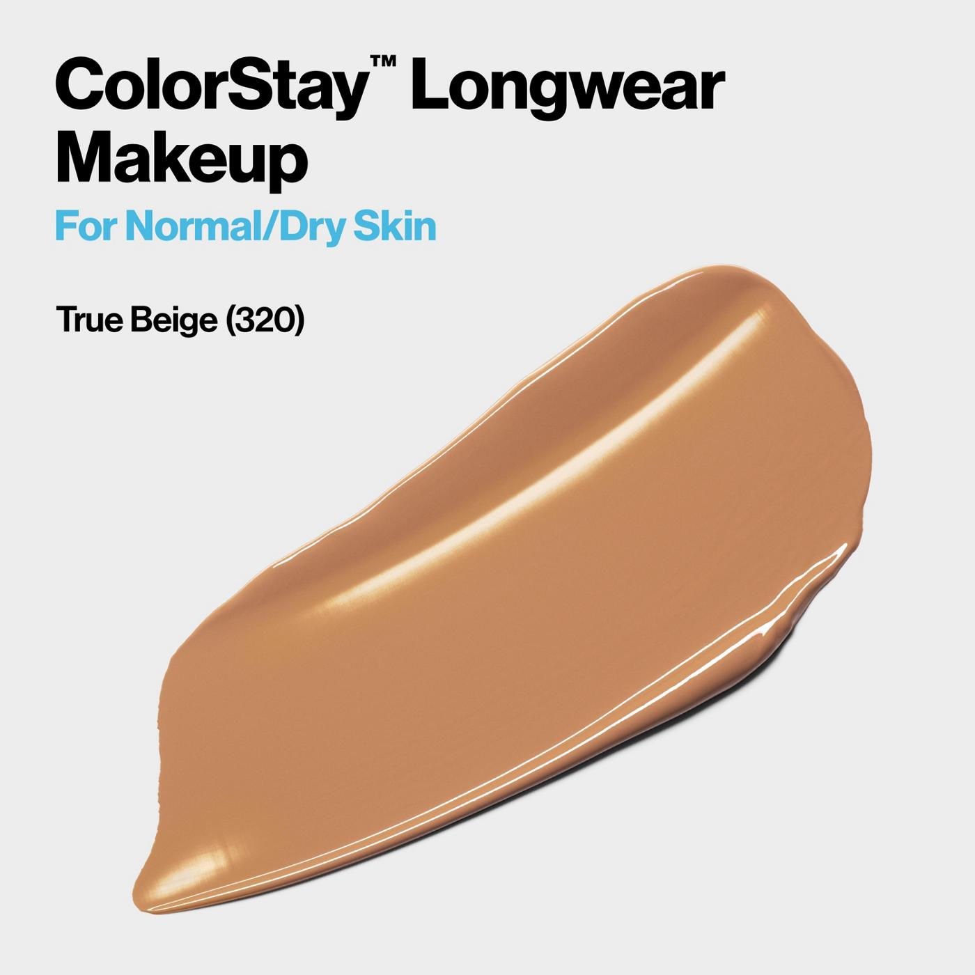 Revlon ColorStay Makeup for Normal/Dry Skin, 320 True Beige; image 4 of 6