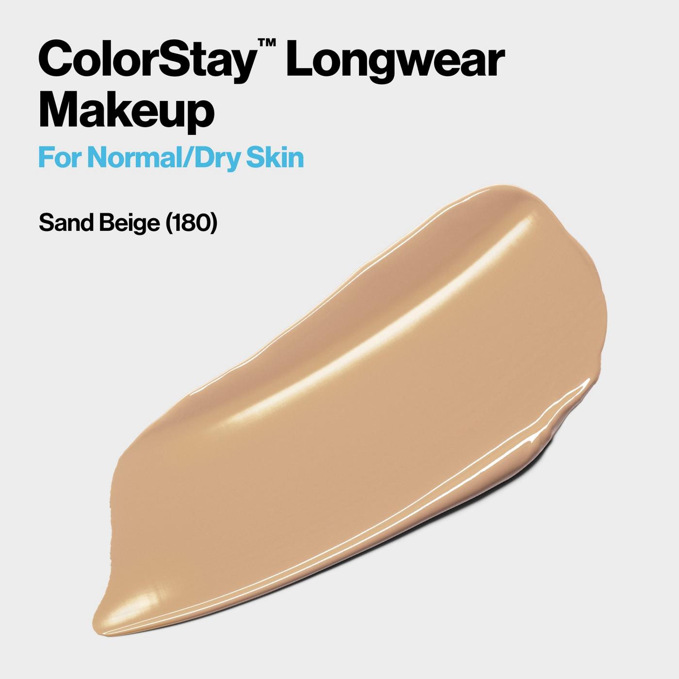 Revlon ColorStay Foundation for Normal/Dry Skin - 180 Sand Beige; image 5 of 5