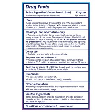 TheraTears Dry Eye Vials, 30 ct