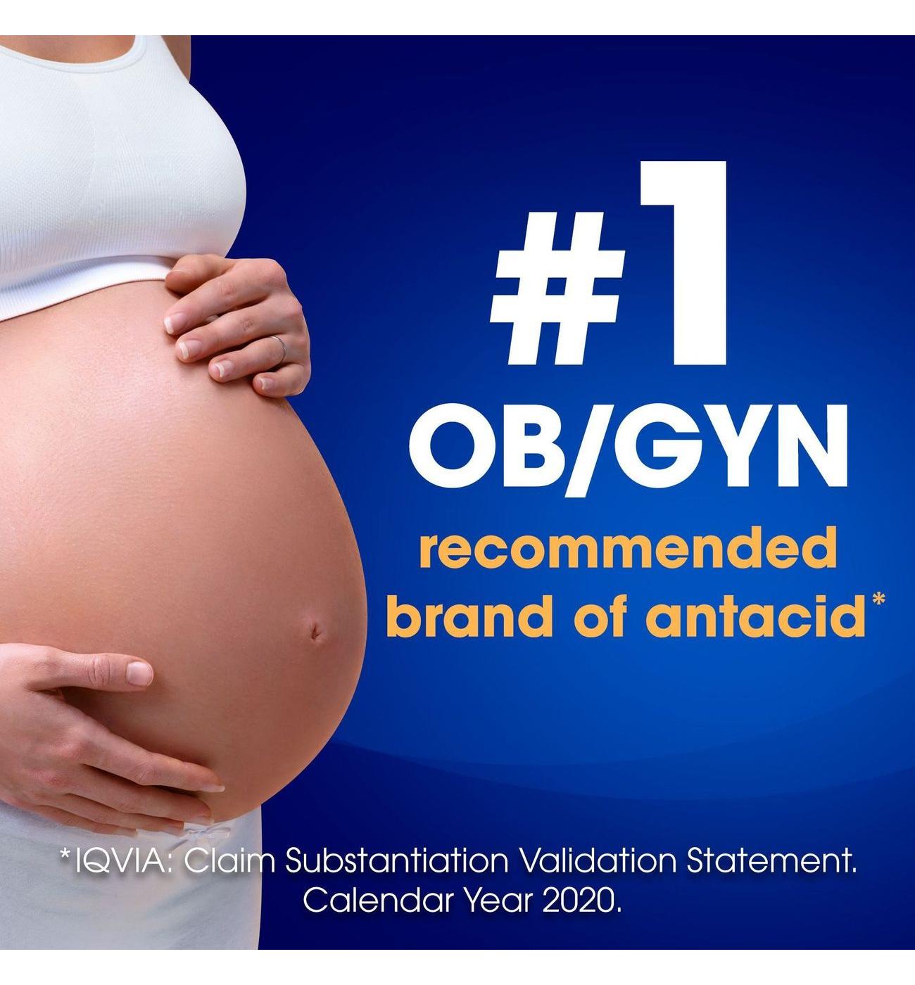 Tums Chewable Antacid Tablets for Ultra Strength Heartburn Relief, Tropical Fruit; image 3 of 7