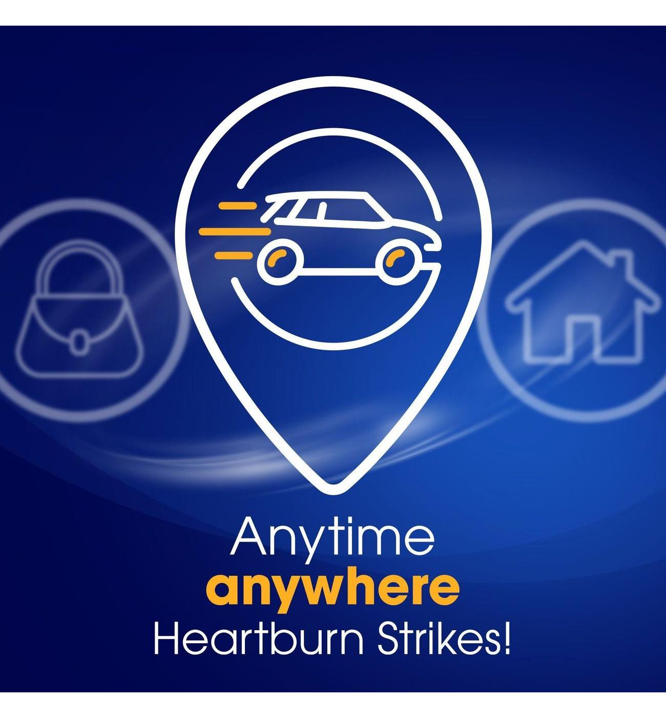 Tums Chewable Antacid Tablets for Ultra Strength Heartburn Relief, Tropical Fruit; image 4 of 7