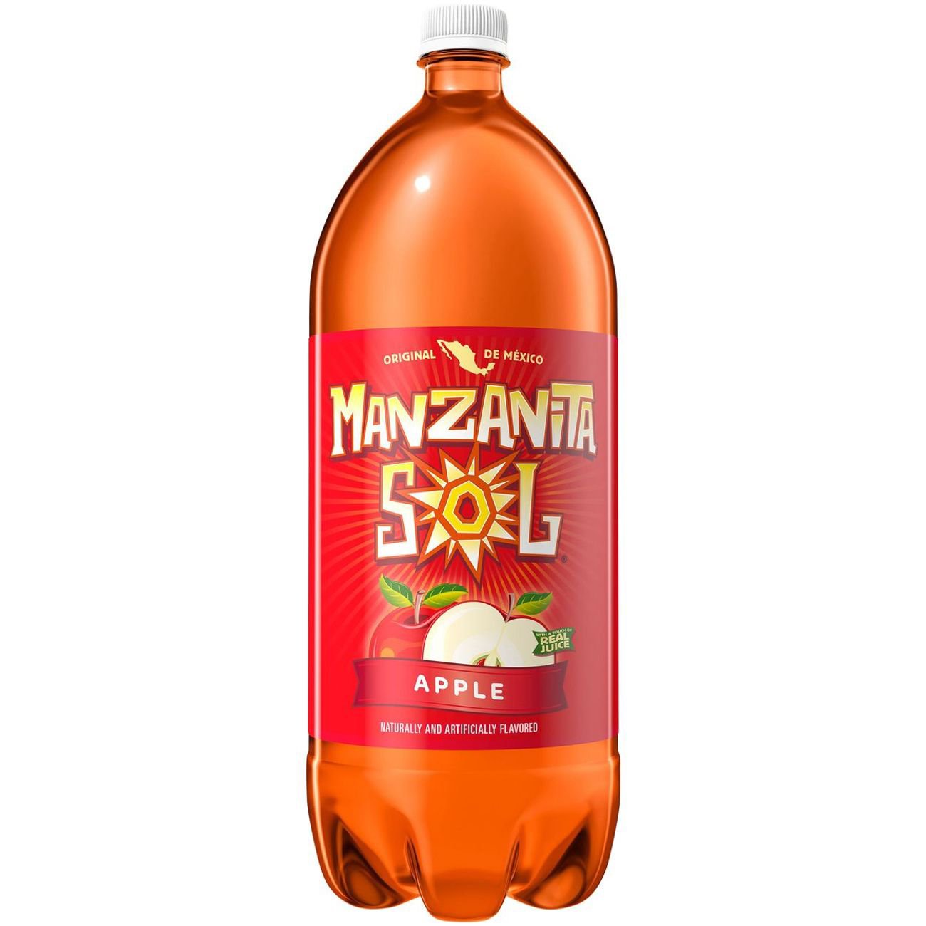 Apple soda Manzanita Sol Soda Apple - 2 Liter - jewelosco