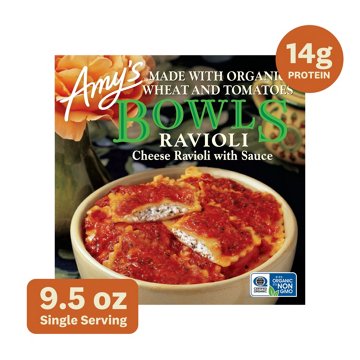 Amy's 14g Protein Cheese Ravioli Bowl