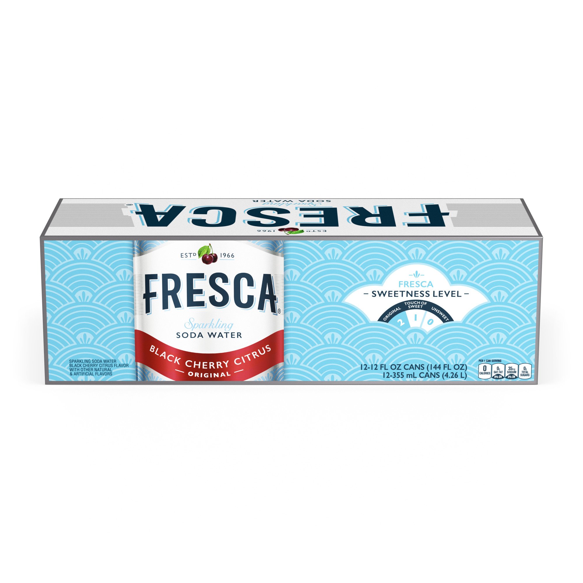 Fresca Black Cherry Citrus Flavored Soda 12 oz Cans Shop Soda at HEB