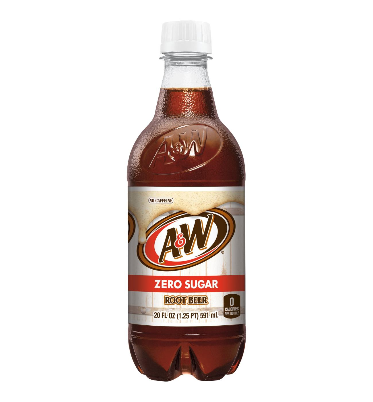 A&W Zero Sugar Root Beer; image 1 of 2